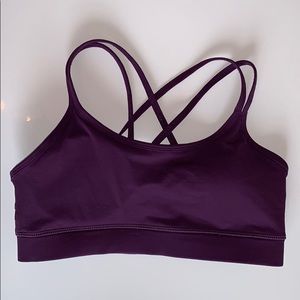 BuffBunny Purple Sports Bra Size Small